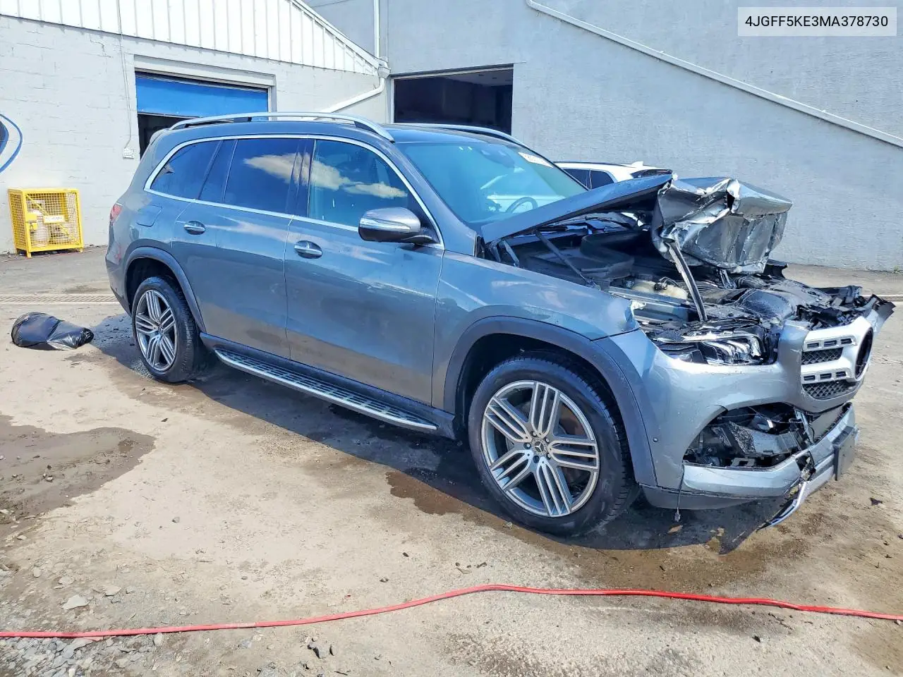 2021 Mercedes-Benz Gls 450 4Matic VIN: 4JGFF5KE3MA378730 Lot: 58001706