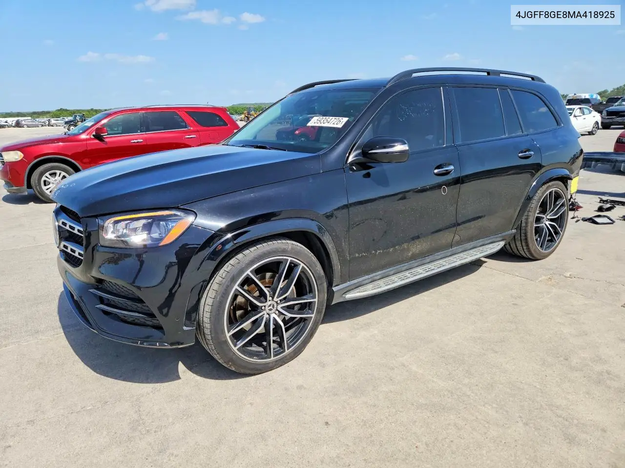 2021 Mercedes-Benz Gls 580 4Matic VIN: 4JGFF8GE8MA418925 Lot: 59354726