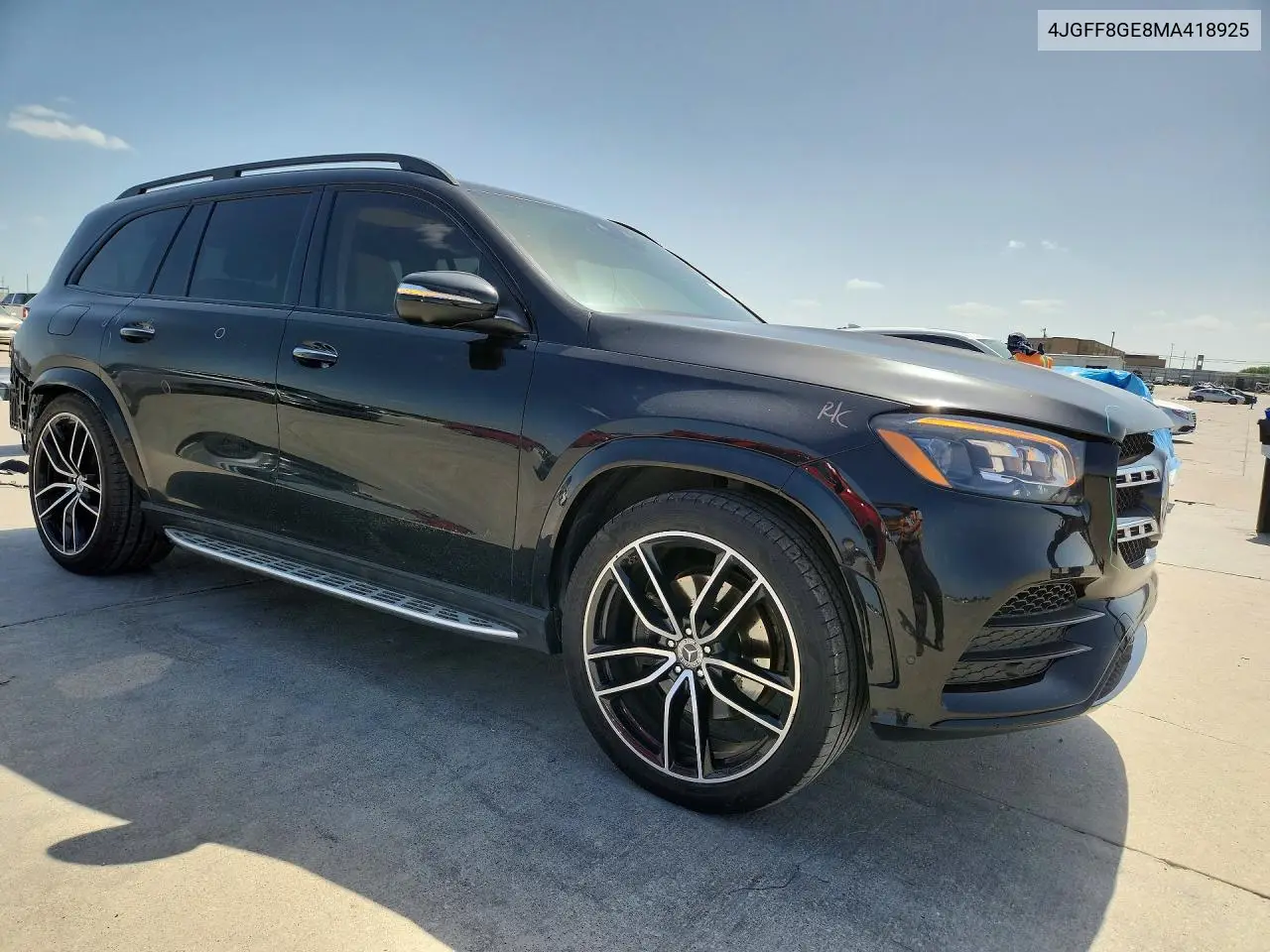 2021 Mercedes-Benz Gls 580 4Matic VIN: 4JGFF8GE8MA418925 Lot: 59354726