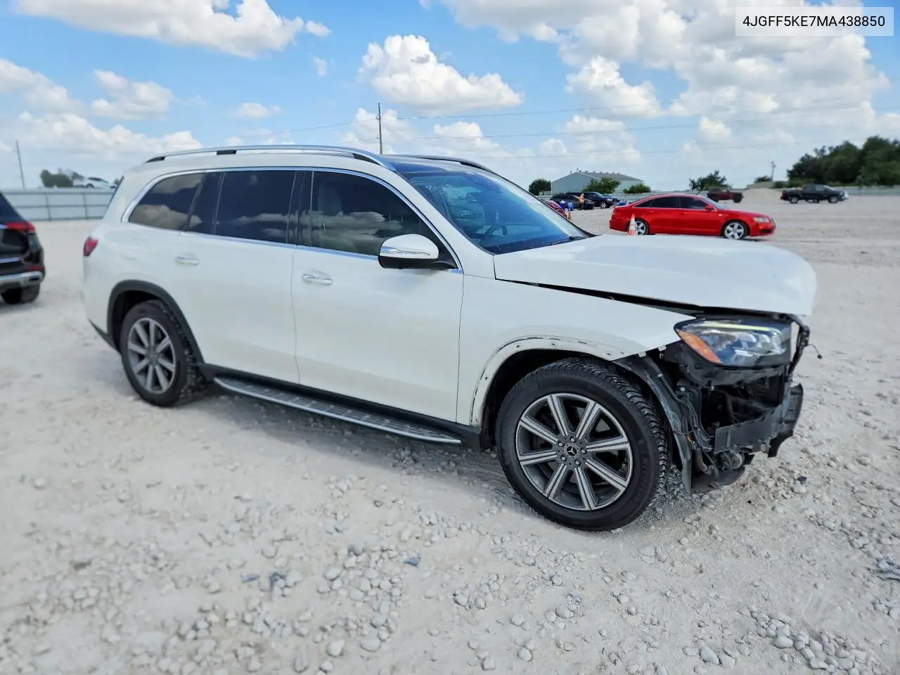 2021 Mercedes-Benz Gls 450 4Matic VIN: 4JGFF5KE7MA438850 Lot: 59584246