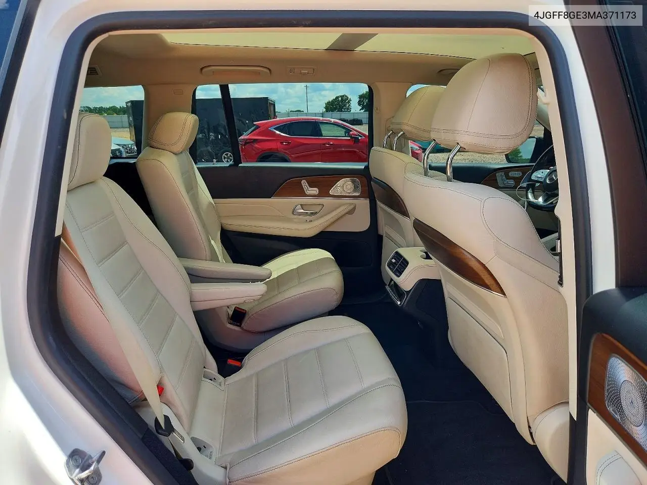 2021 Mercedes-Benz Gls 580 4Matic VIN: 4JGFF8GE3MA371173 Lot: 60062136