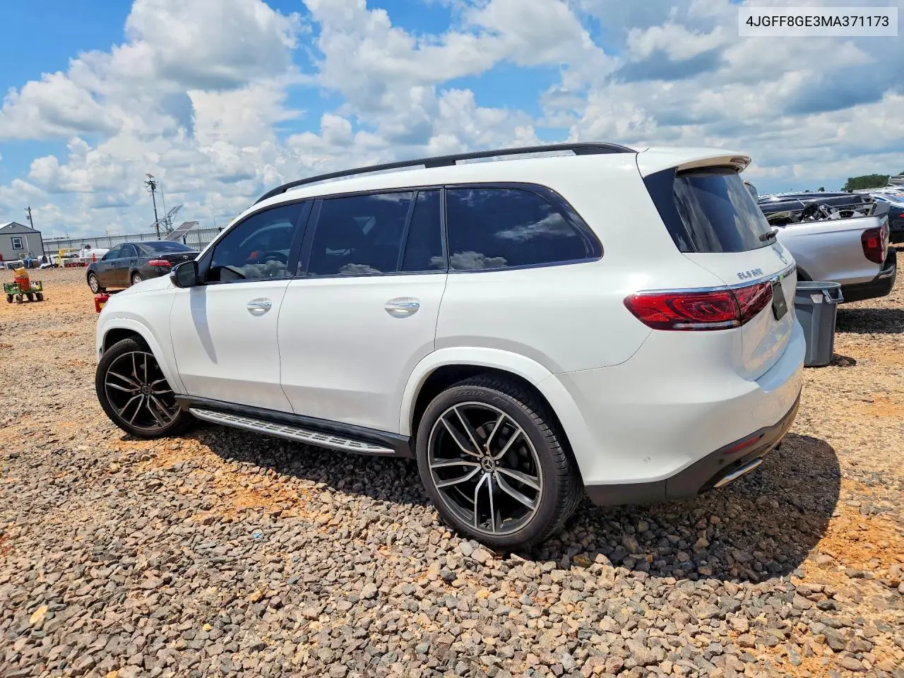 2021 Mercedes-Benz Gls 580 4Matic VIN: 4JGFF8GE3MA371173 Lot: 60062136