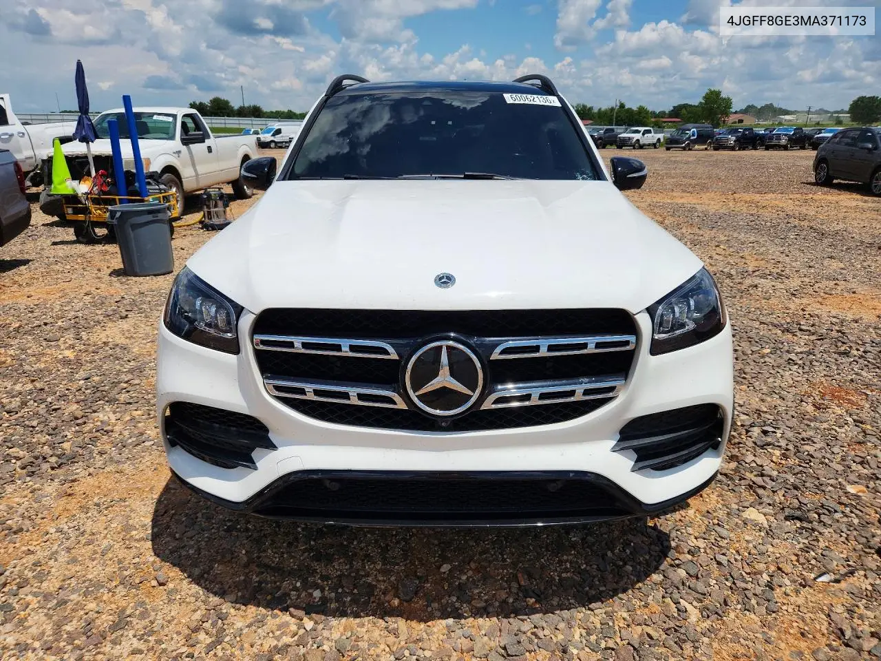 2021 Mercedes-Benz Gls 580 4Matic VIN: 4JGFF8GE3MA371173 Lot: 60062136