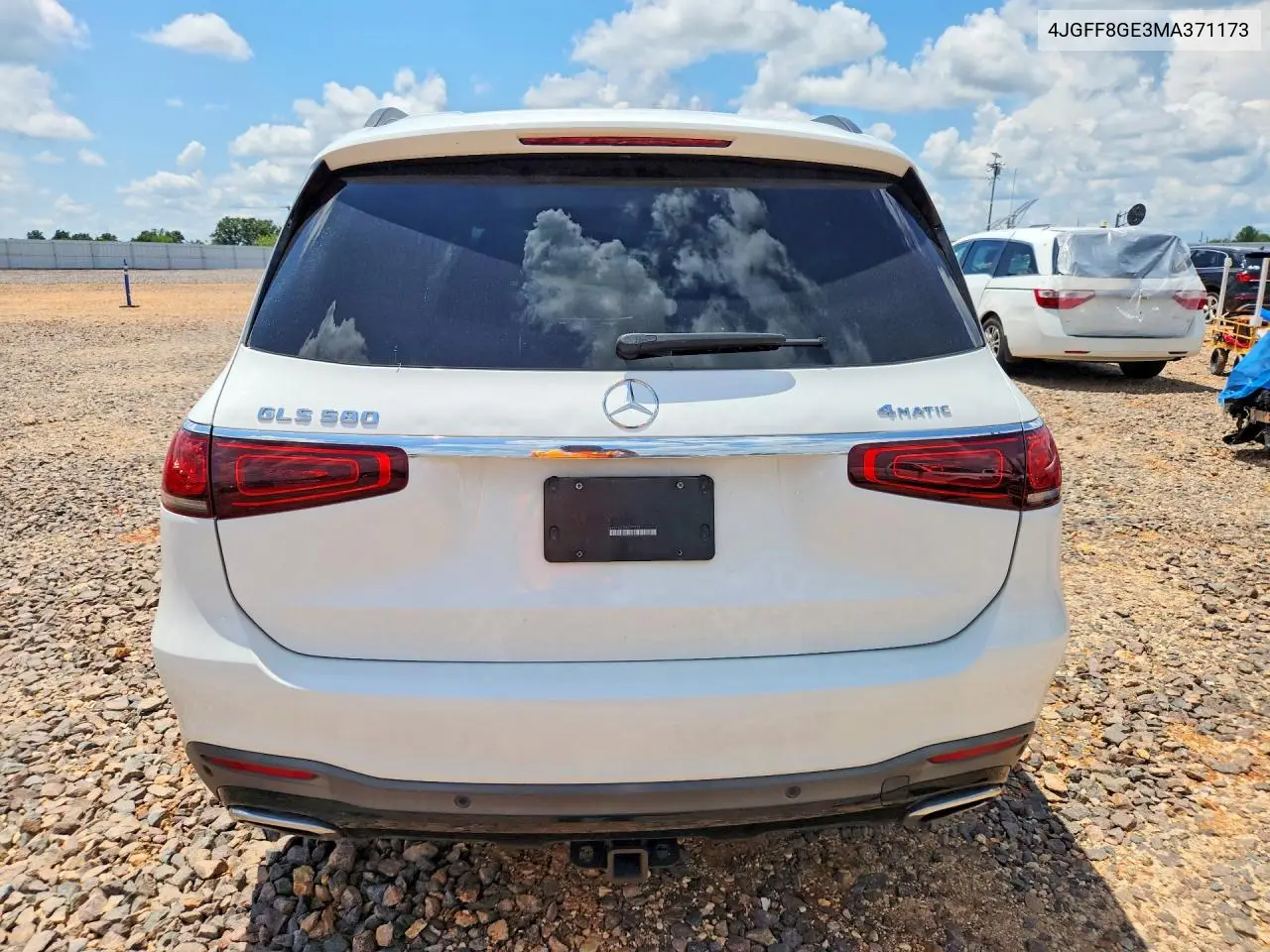 2021 Mercedes-Benz Gls 580 4Matic VIN: 4JGFF8GE3MA371173 Lot: 60062136