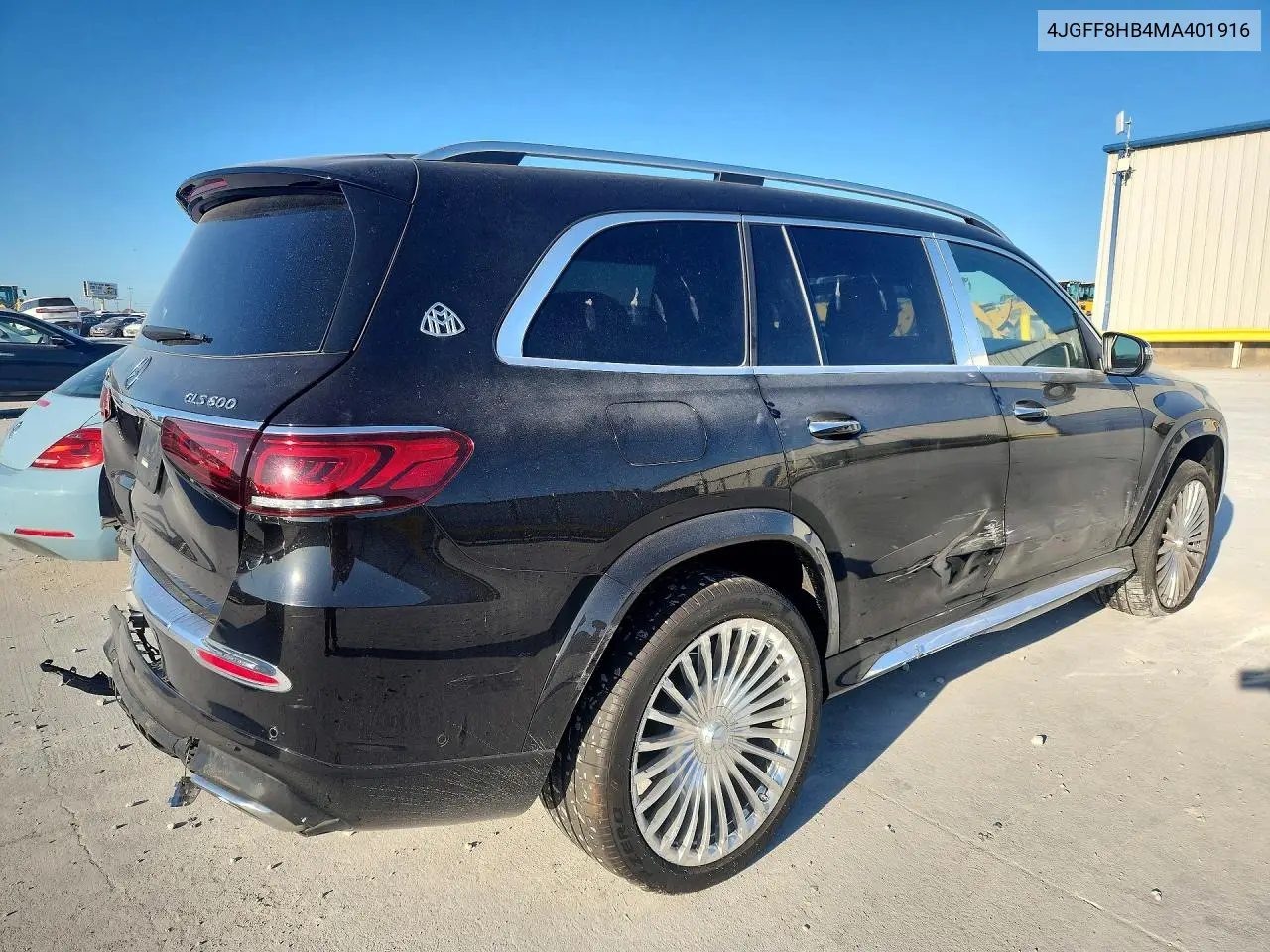 2021 Mercedes-Benz Gls Mercedes-Maybach Gls600 4M VIN: 4JGFF8HB4MA401916 Lot: 60217706