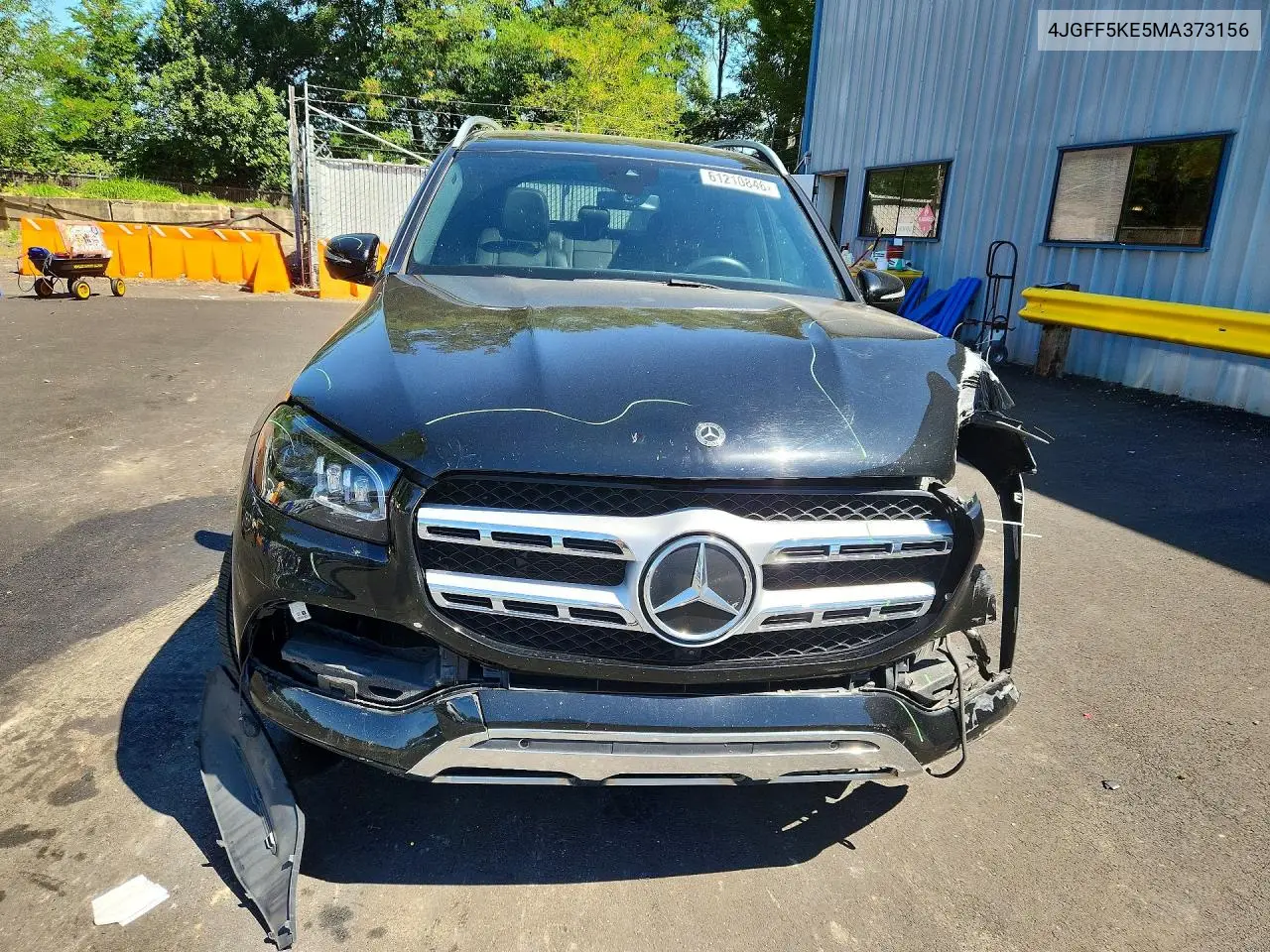 2021 Mercedes-Benz Gls 450 4Matic VIN: 4JGFF5KE5MA373156 Lot: 61210846