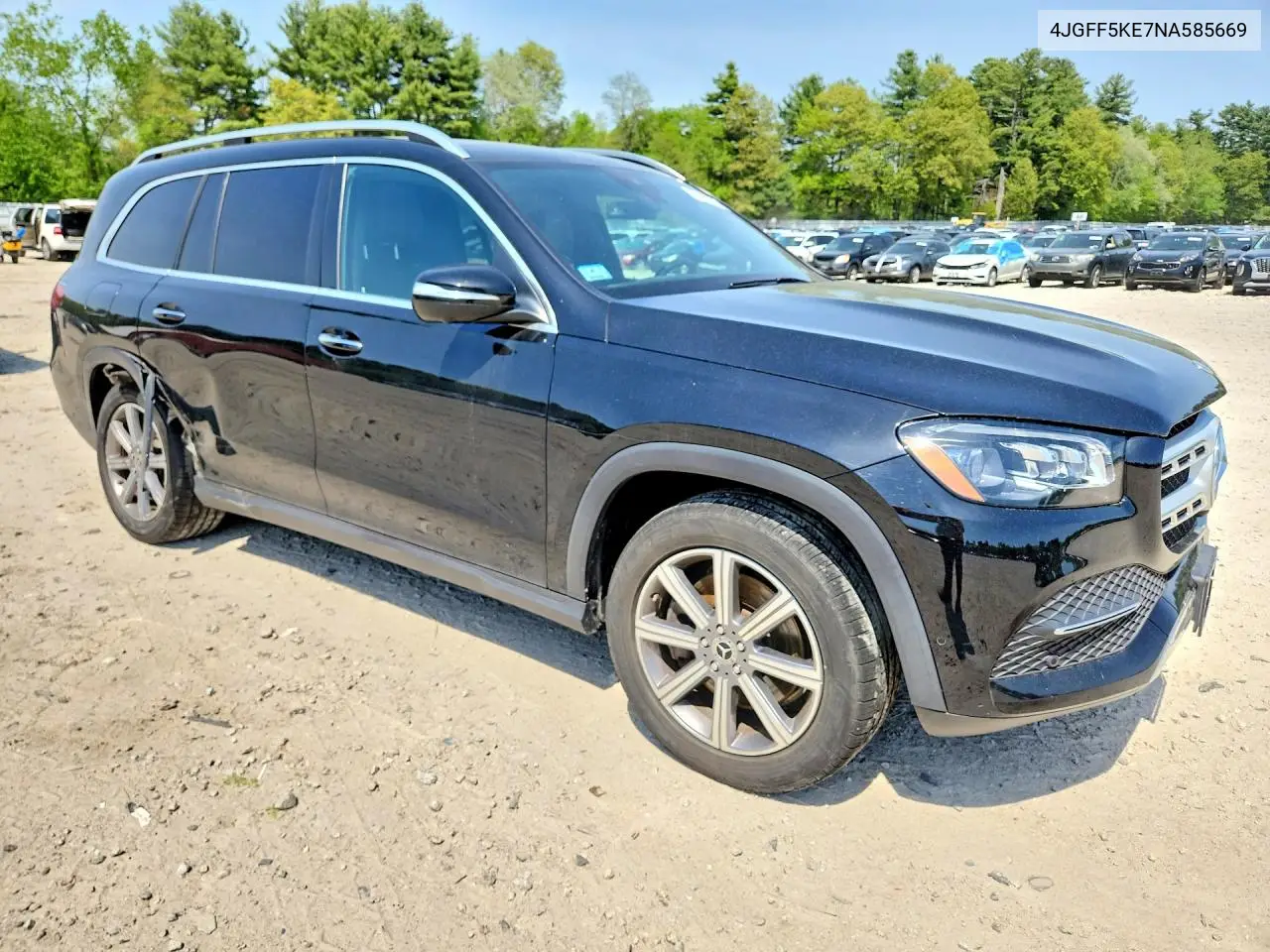 2022 Mercedes-Benz Gls 450 4Matic VIN: 4JGFF5KE7NA585669 Lot: 53319096