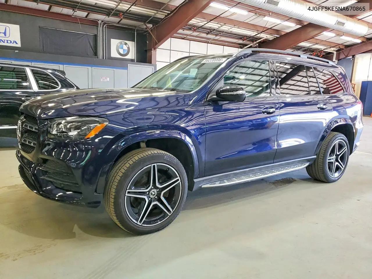 2022 Mercedes-Benz Gls 450 4Matic VIN: 4JGFF5KE5NA670865 Lot: 56228996