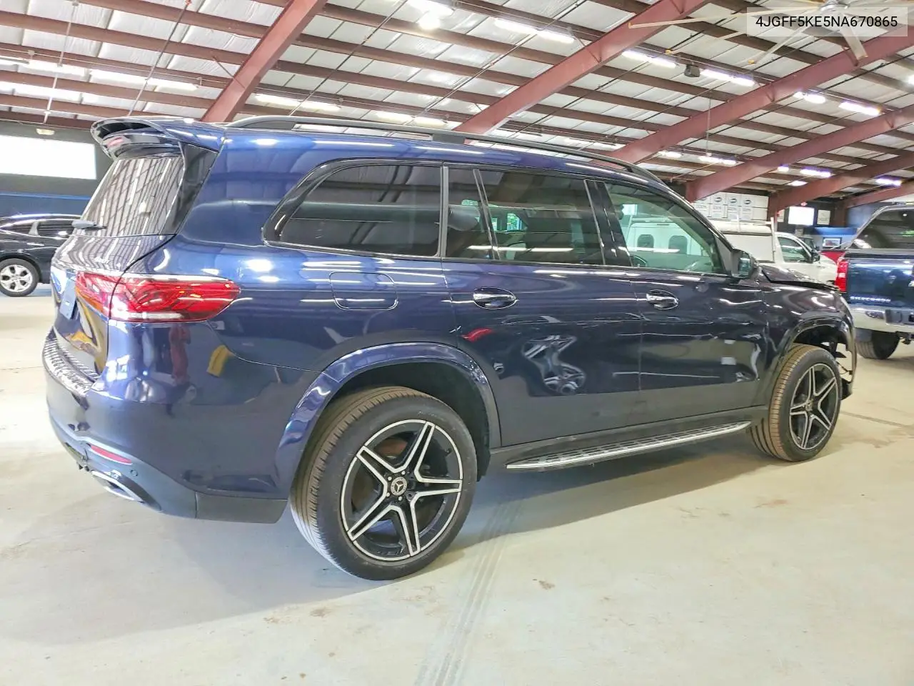 2022 Mercedes-Benz Gls 450 4Matic VIN: 4JGFF5KE5NA670865 Lot: 56228996