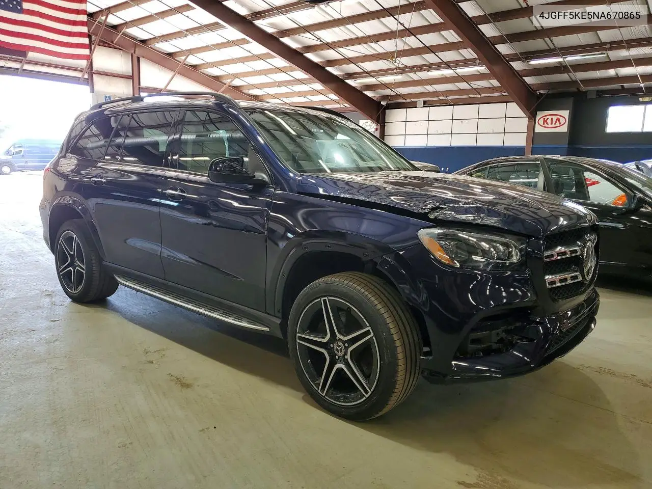 2022 Mercedes-Benz Gls 450 4Matic VIN: 4JGFF5KE5NA670865 Lot: 56228996