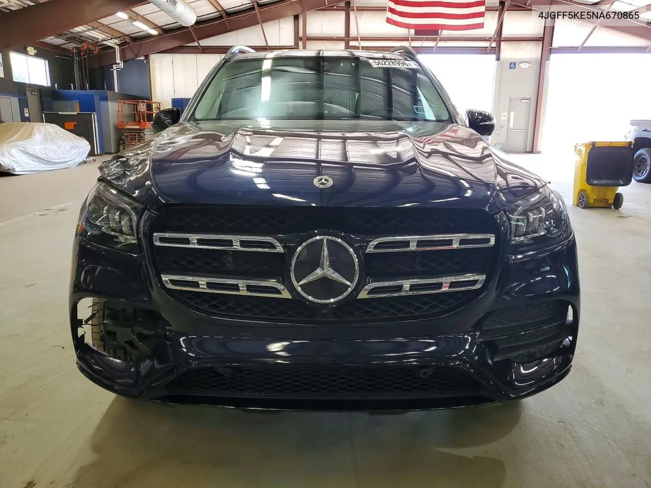 2022 Mercedes-Benz Gls 450 4Matic VIN: 4JGFF5KE5NA670865 Lot: 56228996