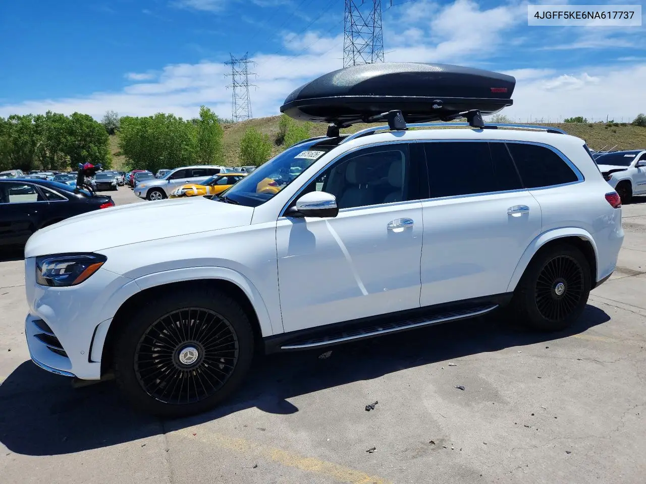 2022 Mercedes-Benz Gls 450 4Matic VIN: 4JGFF5KE6NA617737 Lot: 56751626