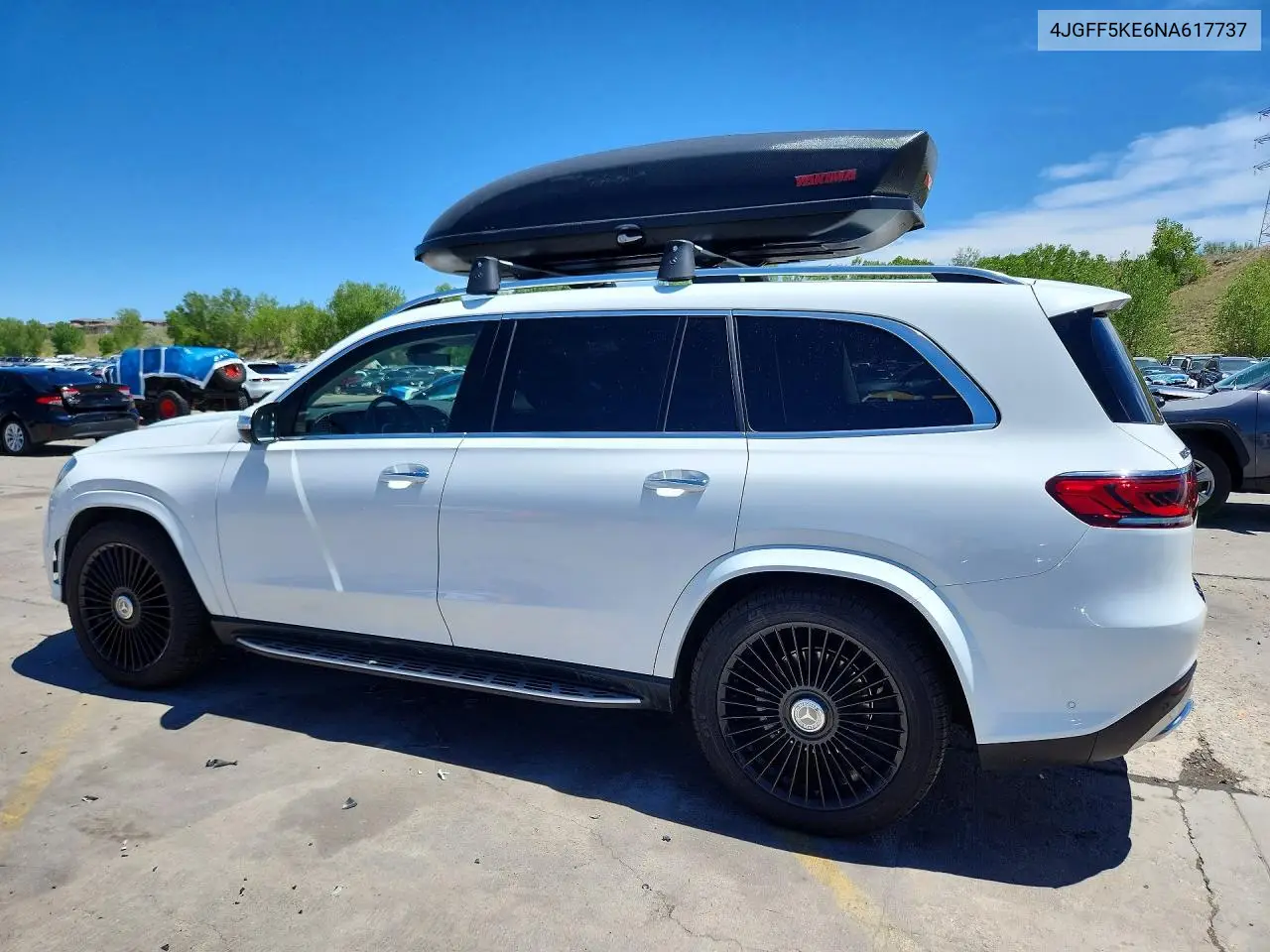 2022 Mercedes-Benz Gls 450 4Matic VIN: 4JGFF5KE6NA617737 Lot: 56751626
