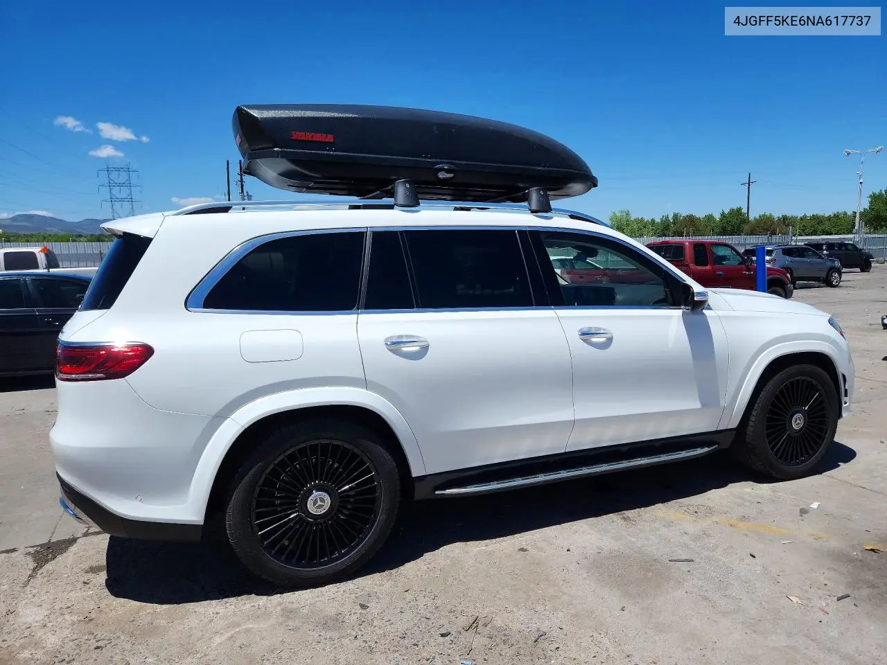 2022 Mercedes-Benz Gls 450 4Matic VIN: 4JGFF5KE6NA617737 Lot: 56751626