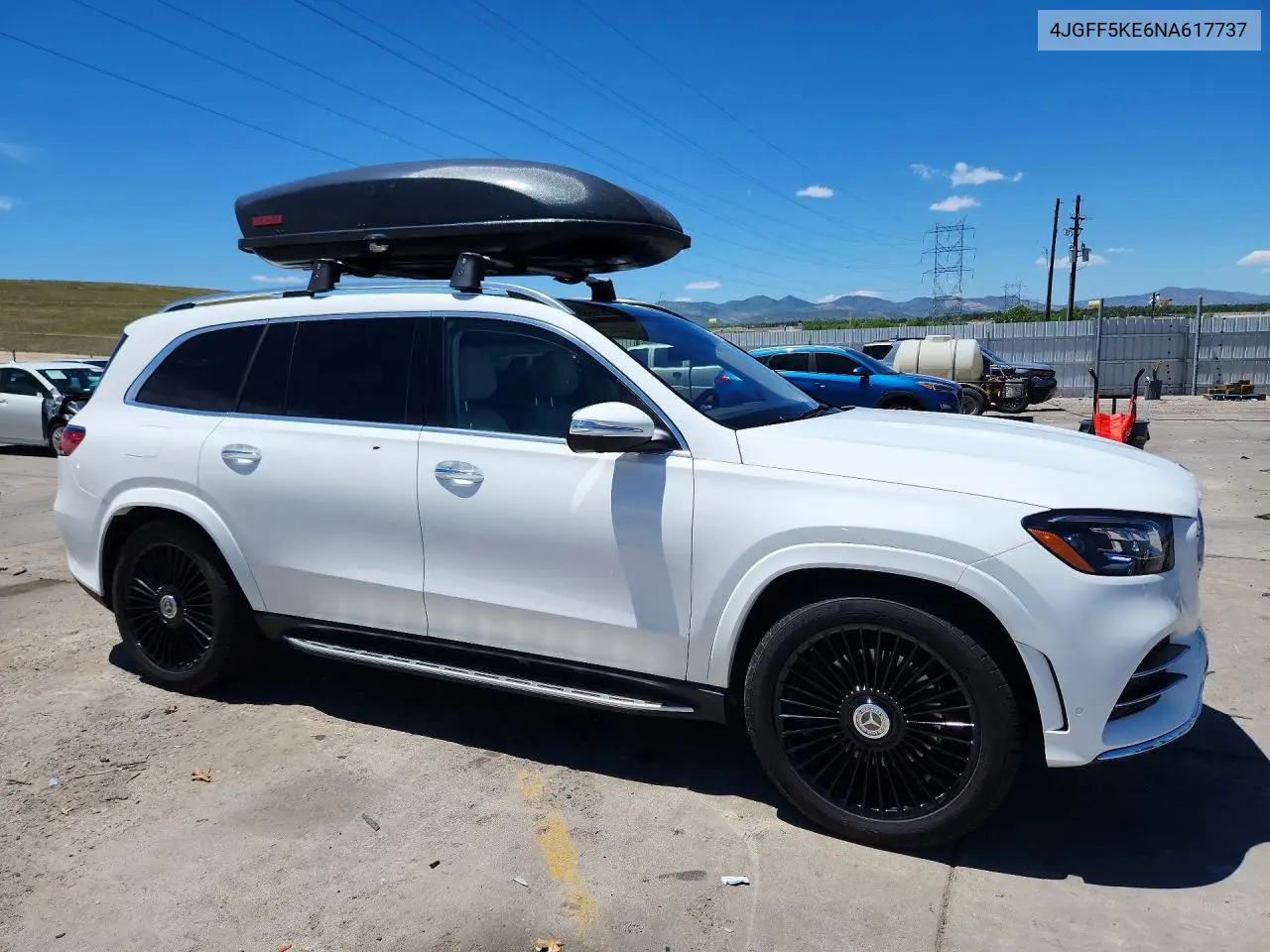 2022 Mercedes-Benz Gls 450 4Matic VIN: 4JGFF5KE6NA617737 Lot: 56751626
