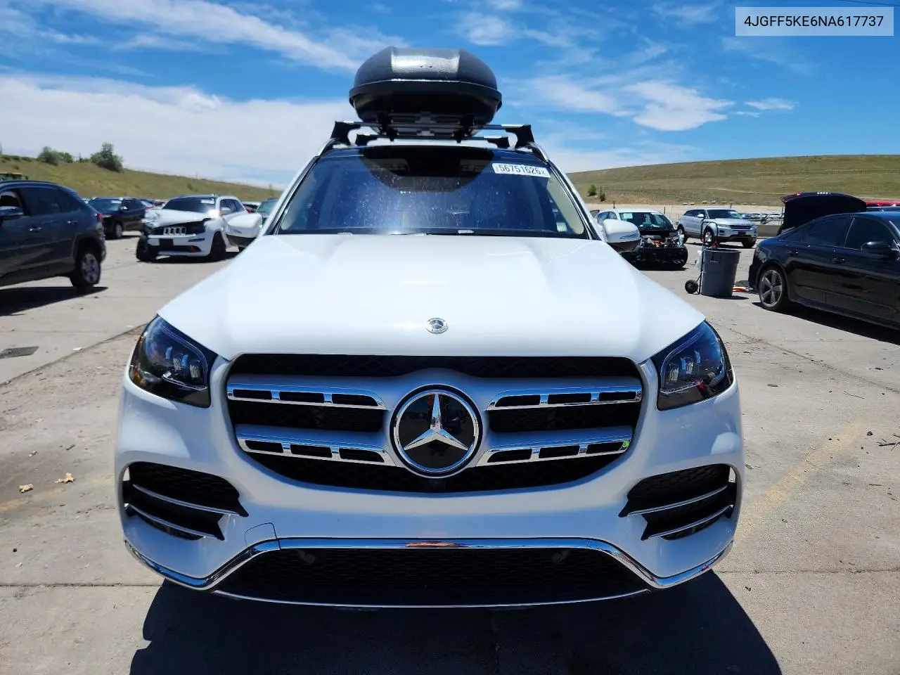 2022 Mercedes-Benz Gls 450 4Matic VIN: 4JGFF5KE6NA617737 Lot: 56751626