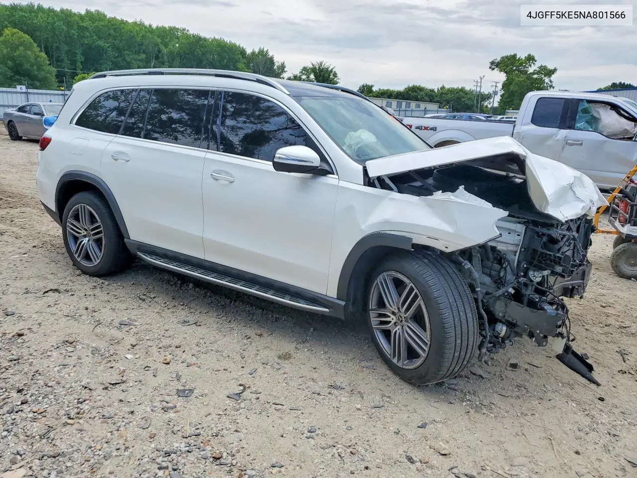 2022 Mercedes-Benz Gls 450 4Matic VIN: 4JGFF5KE5NA801566 Lot: 56974186