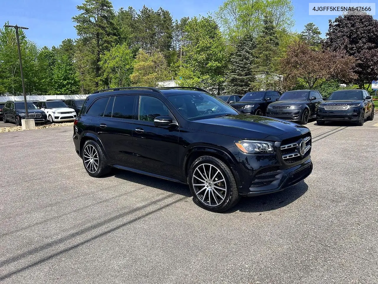 2022 Mercedes-Benz Gls 450 4Matic VIN: 4JGFF5KE5NA647666 Lot: 57190666