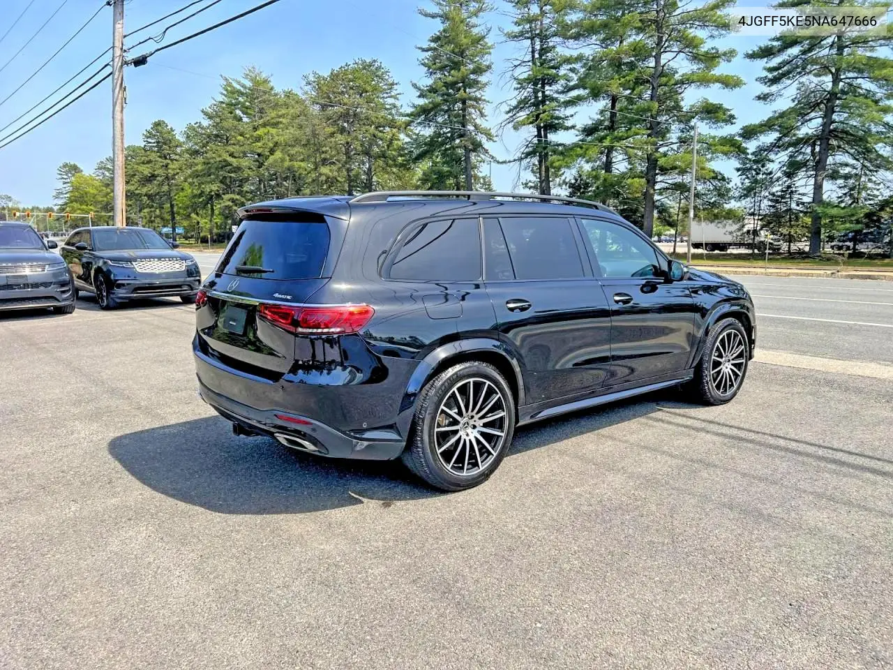 2022 Mercedes-Benz Gls 450 4Matic VIN: 4JGFF5KE5NA647666 Lot: 57190666