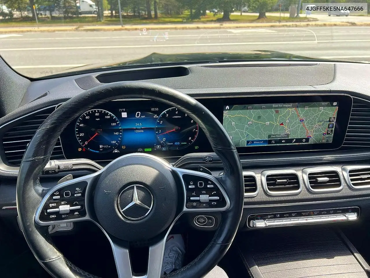 2022 Mercedes-Benz Gls 450 4Matic VIN: 4JGFF5KE5NA647666 Lot: 57190666