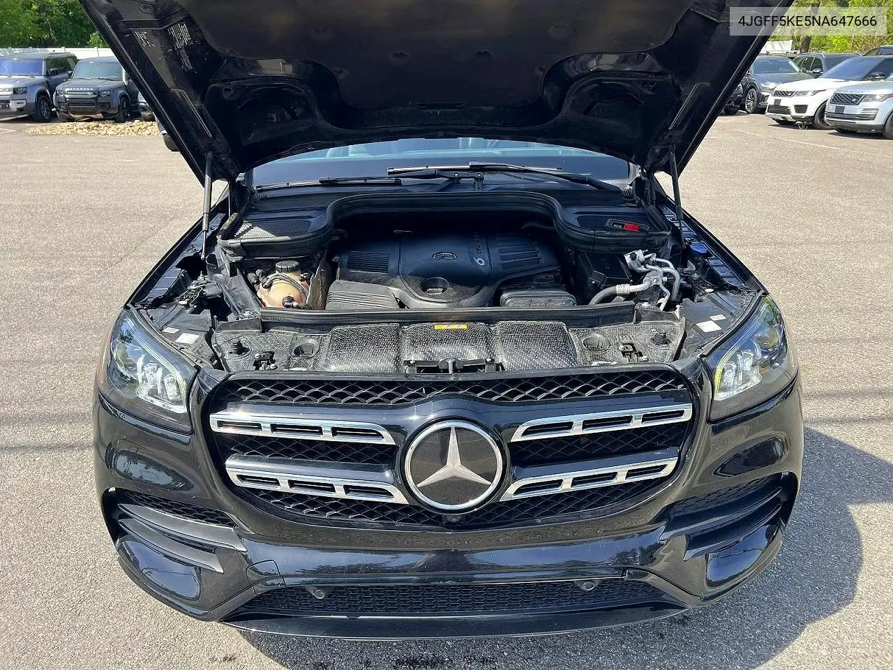 2022 Mercedes-Benz Gls 450 4Matic VIN: 4JGFF5KE5NA647666 Lot: 57190666