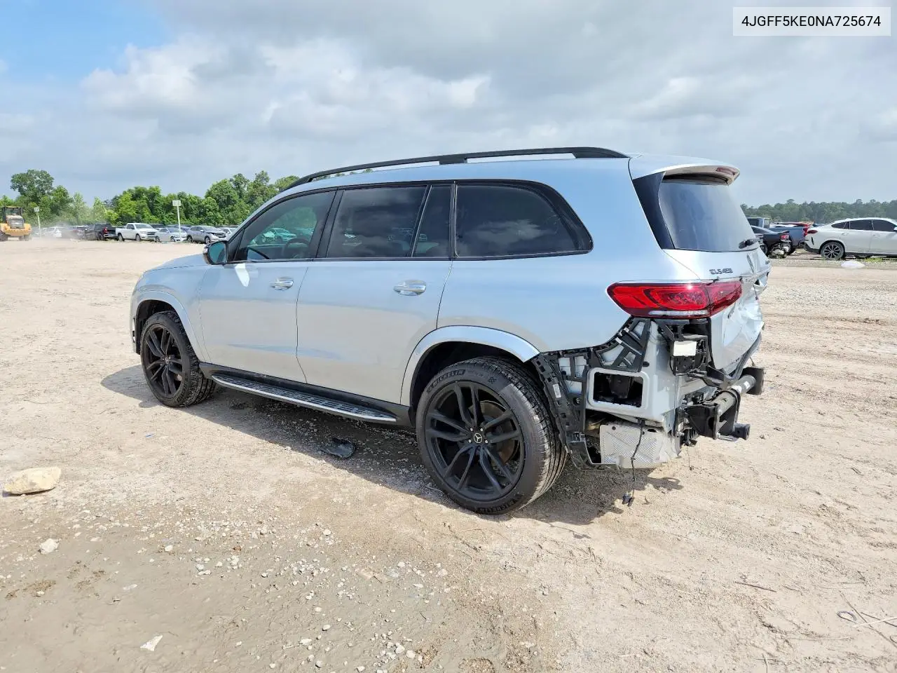 2022 Mercedes-Benz Gls 450 4Matic VIN: 4JGFF5KE0NA725674 Lot: 57264976