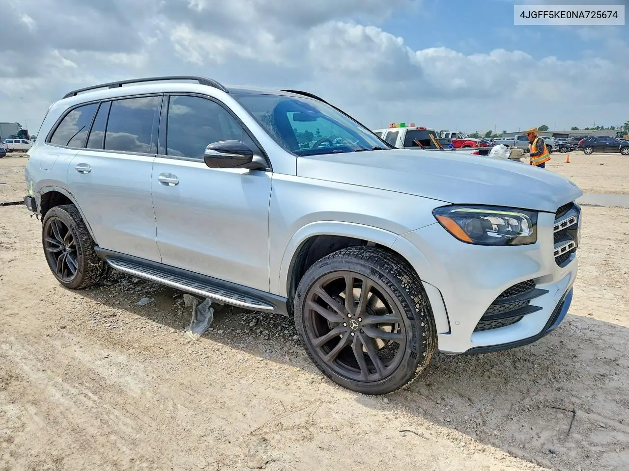 2022 Mercedes-Benz Gls 450 4Matic VIN: 4JGFF5KE0NA725674 Lot: 57264976