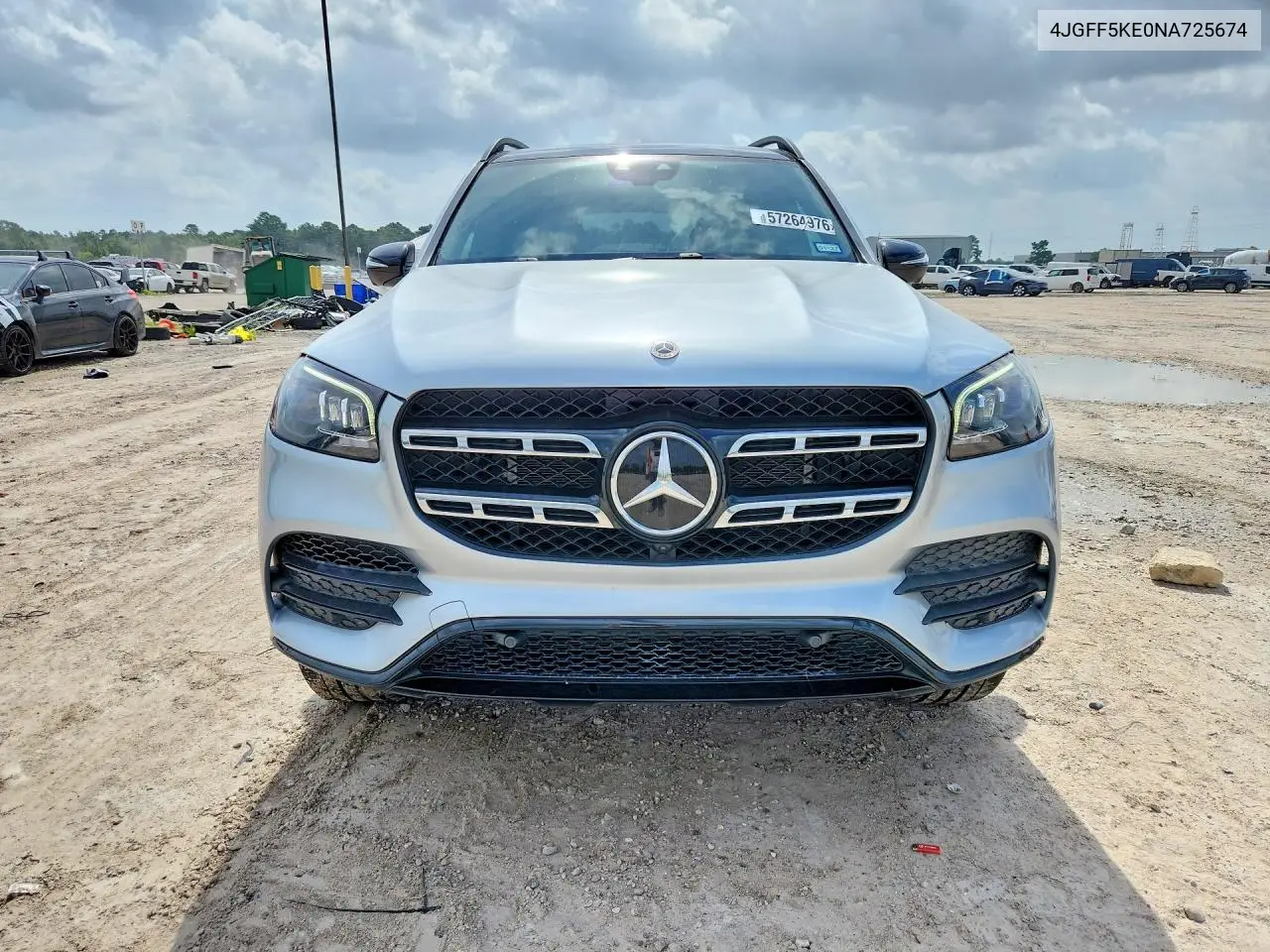 2022 Mercedes-Benz Gls 450 4Matic VIN: 4JGFF5KE0NA725674 Lot: 57264976