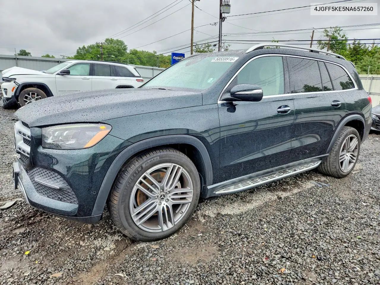 2022 Mercedes-Benz Gls 450 4Matic VIN: 4JGFF5KE5NA657260 Lot: 58559916