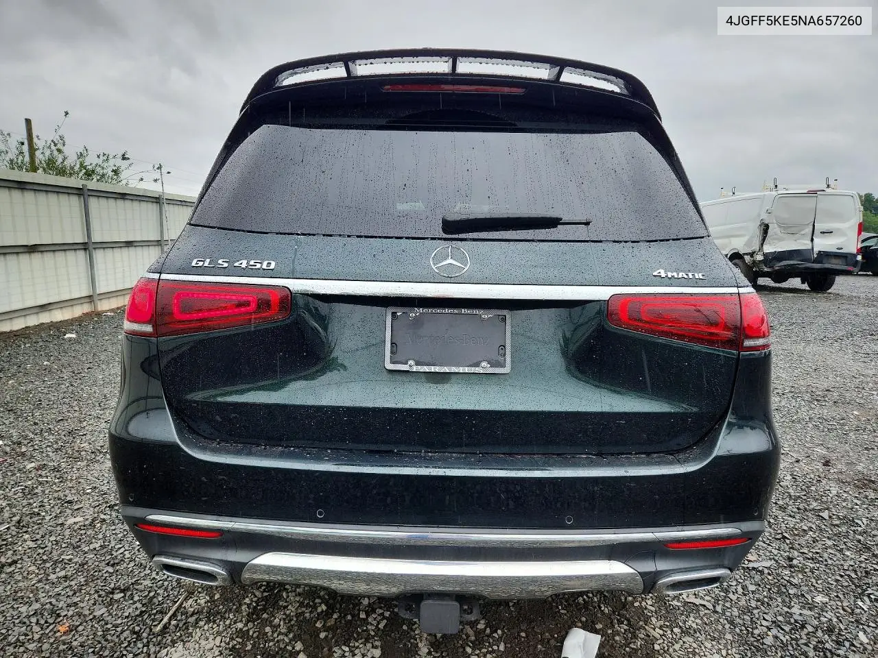 2022 Mercedes-Benz Gls 450 4Matic VIN: 4JGFF5KE5NA657260 Lot: 58559916
