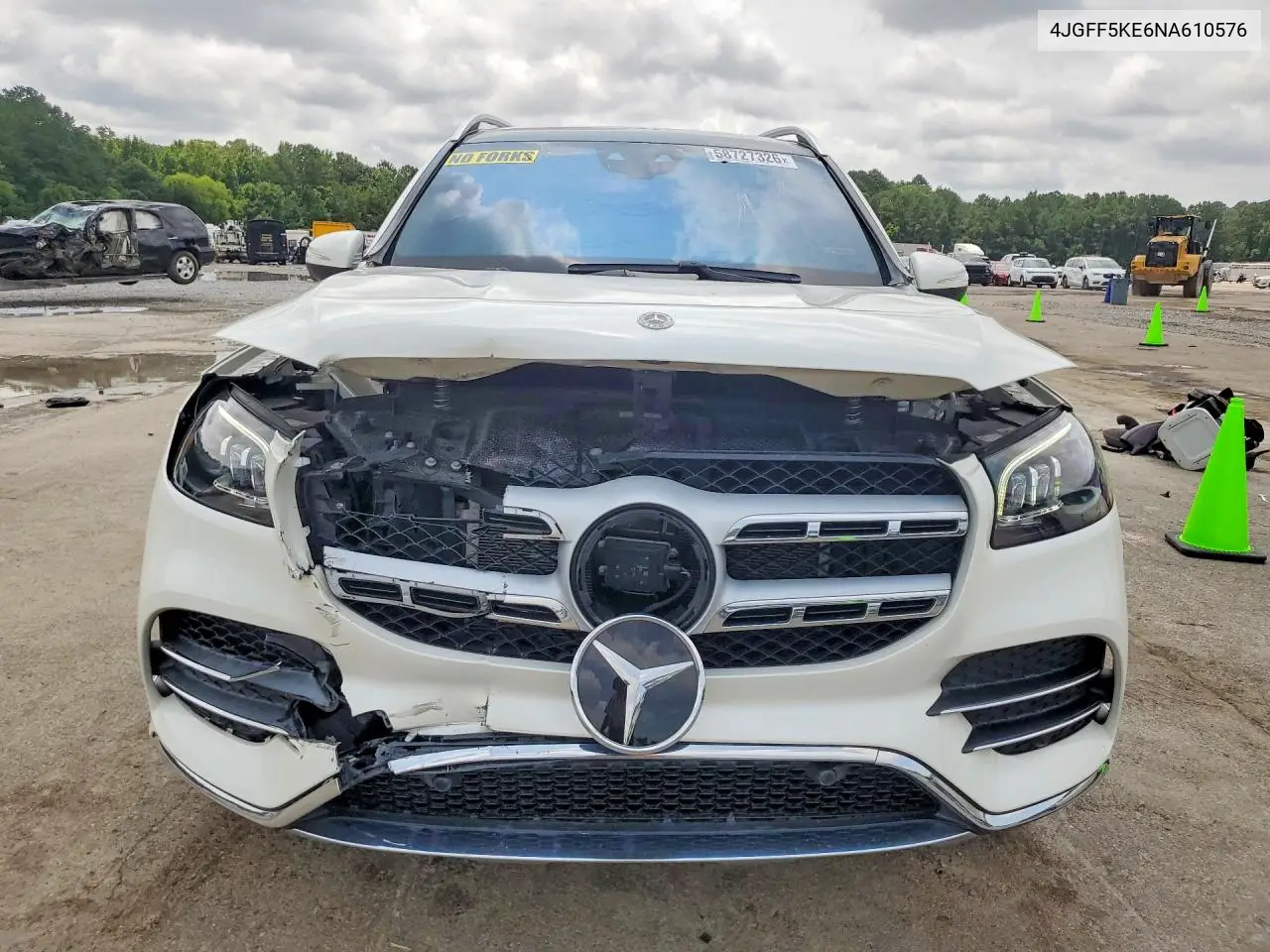 2022 Mercedes-Benz Gls 450 4Matic VIN: 4JGFF5KE6NA610576 Lot: 58727326
