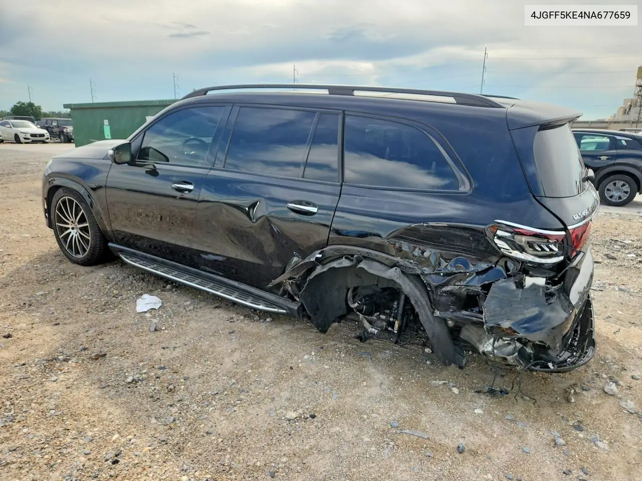 2022 Mercedes-Benz Gls 450 4Matic VIN: 4JGFF5KE4NA677659 Lot: 60018146