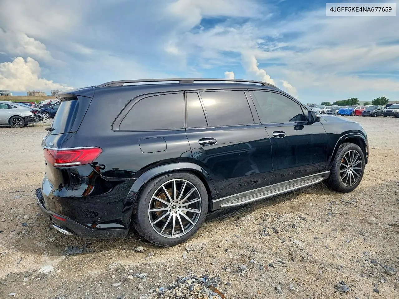 2022 Mercedes-Benz Gls 450 4Matic VIN: 4JGFF5KE4NA677659 Lot: 60018146