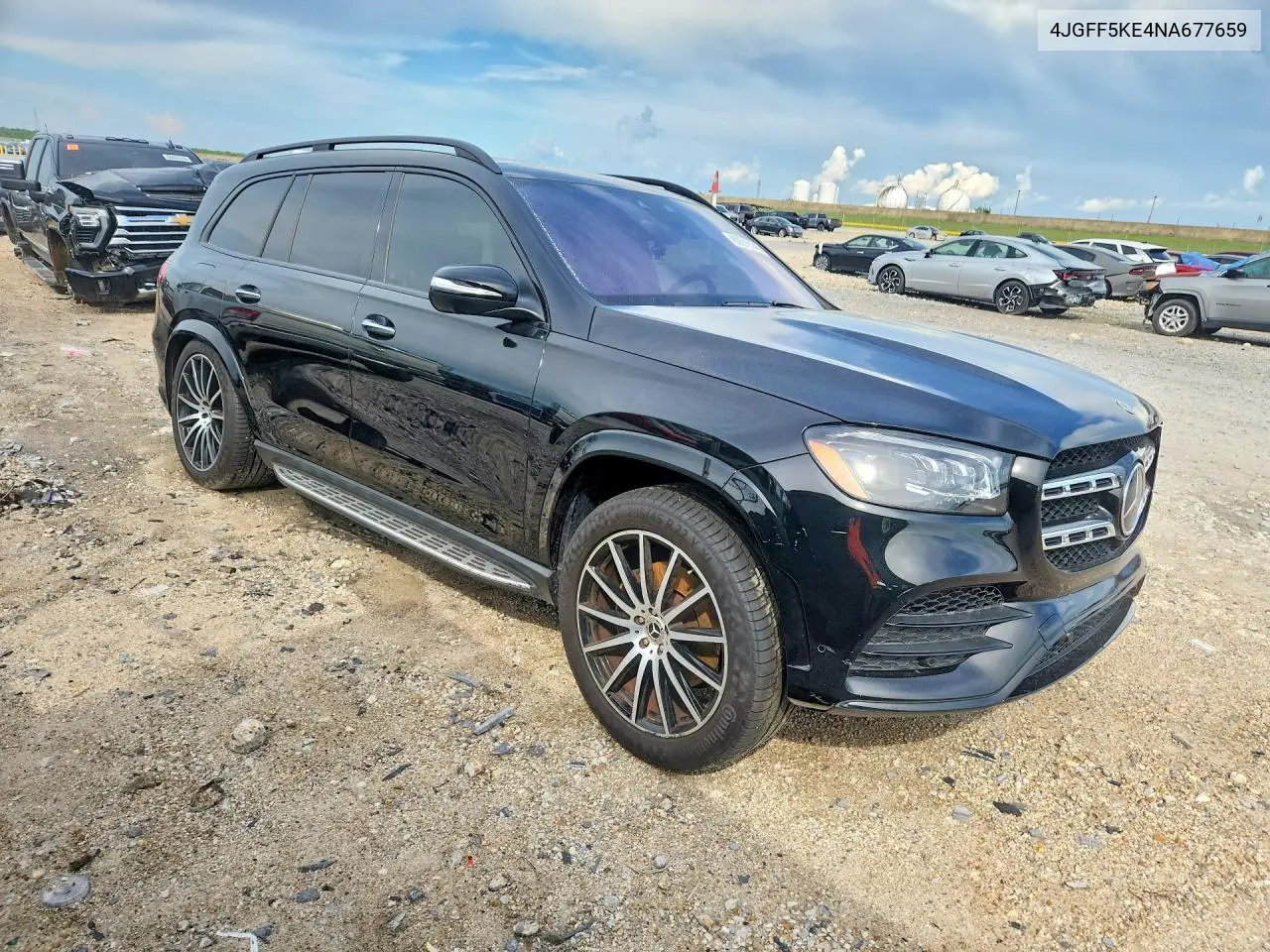 2022 Mercedes-Benz Gls 450 4Matic VIN: 4JGFF5KE4NA677659 Lot: 60018146