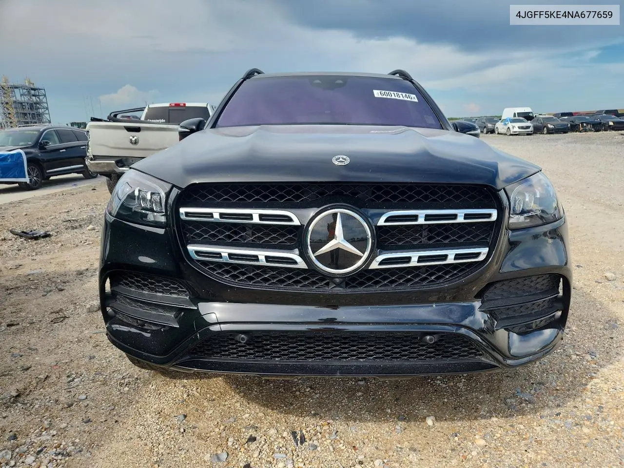 2022 Mercedes-Benz Gls 450 4Matic VIN: 4JGFF5KE4NA677659 Lot: 60018146