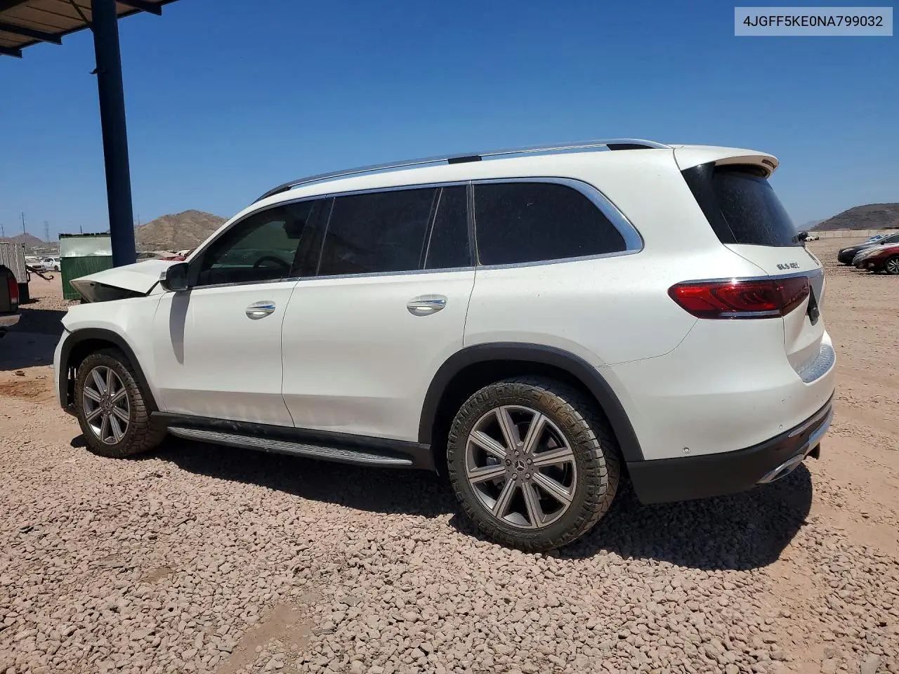 2022 Mercedes-Benz Gls 450 4Matic VIN: 4JGFF5KE0NA799032 Lot: 60690306