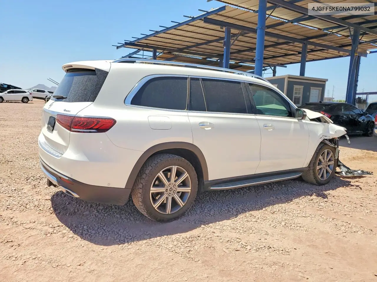 2022 Mercedes-Benz Gls 450 4Matic VIN: 4JGFF5KE0NA799032 Lot: 60690306