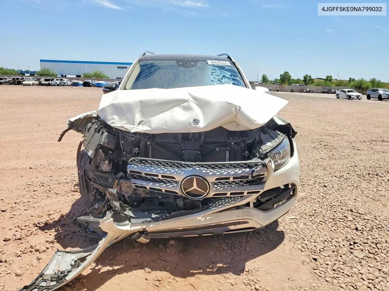 2022 Mercedes-Benz Gls 450 4Matic VIN: 4JGFF5KE0NA799032 Lot: 60690306