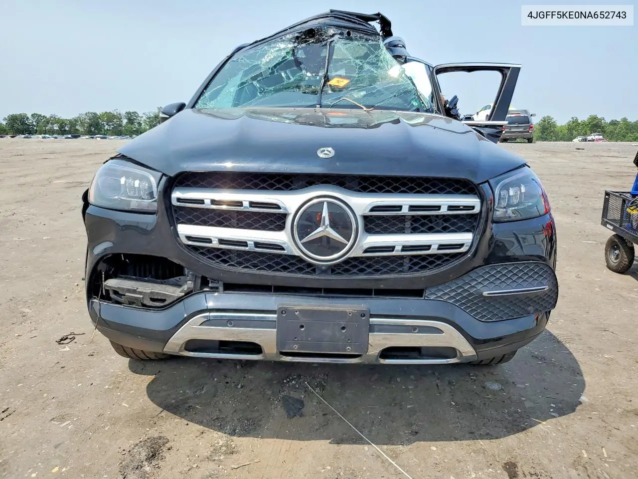 2022 Mercedes-Benz Gls 450 4Matic VIN: 4JGFF5KE0NA652743 Lot: 61109616