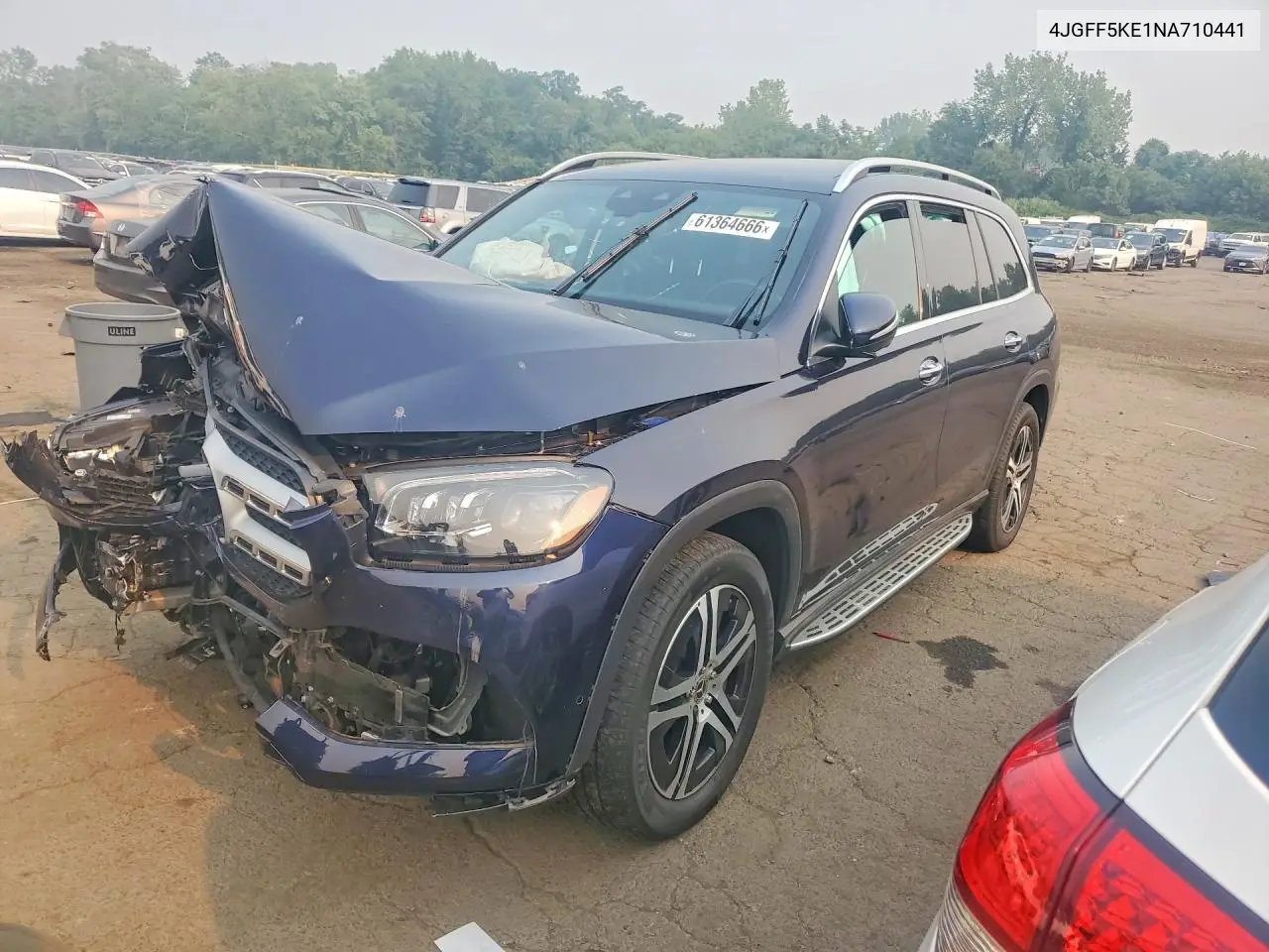 2022 Mercedes-Benz Gls 450 4Matic VIN: 4JGFF5KE1NA710441 Lot: 61364666