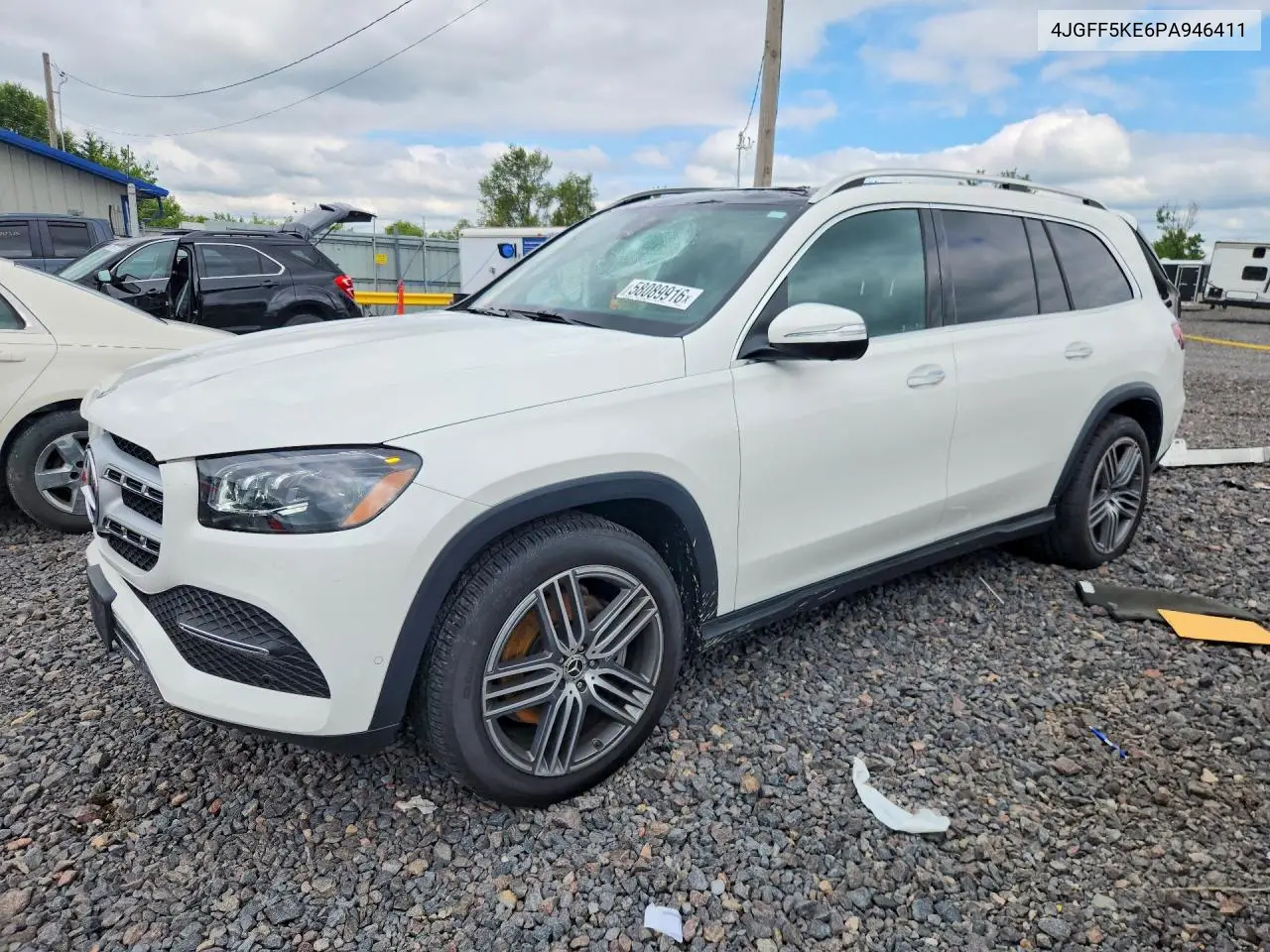 2023 Mercedes-Benz Gls 450 4Matic VIN: 4JGFF5KE6PA946411 Lot: 58089916