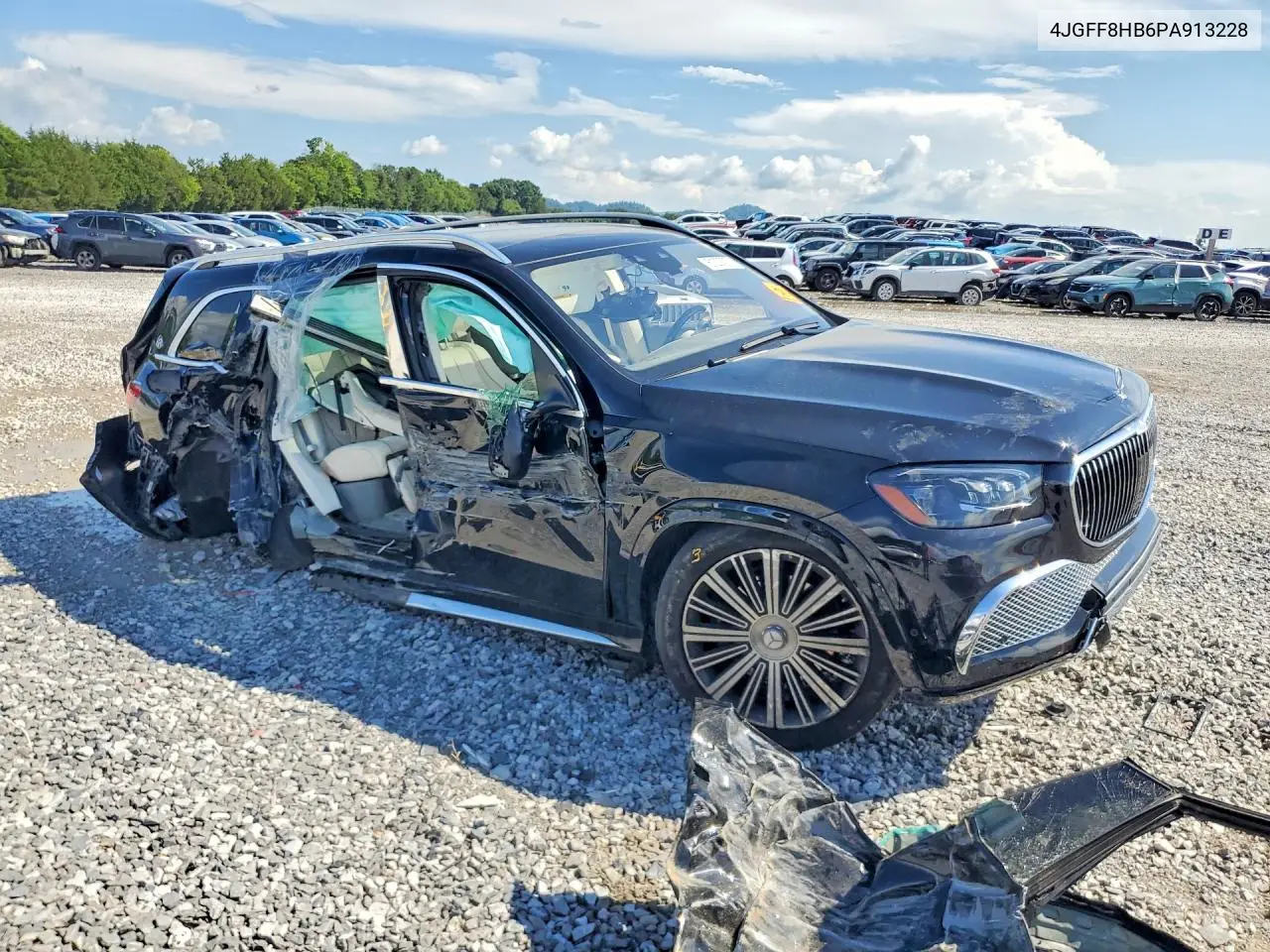2023 Mercedes-Benz Gls Mercedes-Maybach Gls600 4M VIN: 4JGFF8HB6PA913228 Lot: 61227076