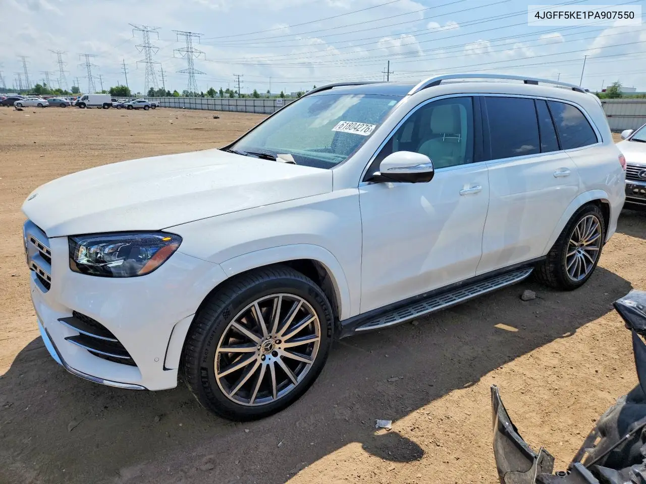 2023 Mercedes-Benz Gls 450 4Matic VIN: 4JGFF5KE1PA907550 Lot: 61804276