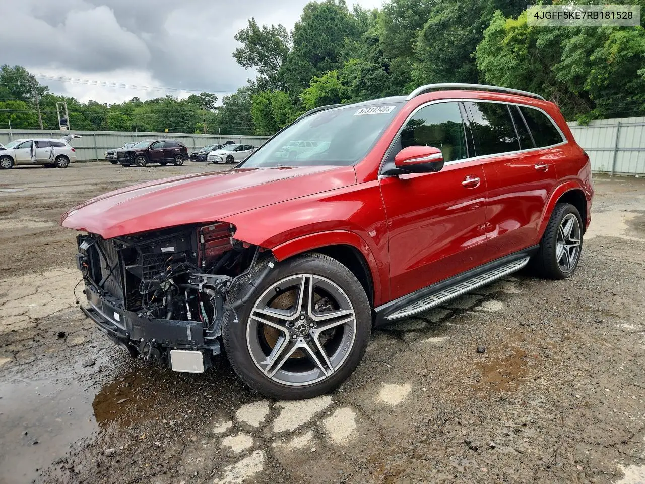 2024 Mercedes-Benz Gls 450 4Matic VIN: 4JGFF5KE7RB181528 Lot: 57339746