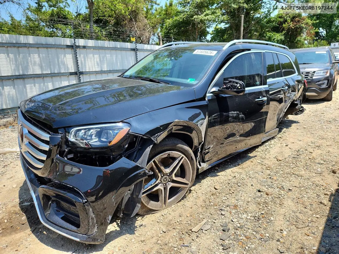 2024 Mercedes-Benz Gls 450 4Matic VIN: 4JGFF5KE0RB197344 Lot: 57605626