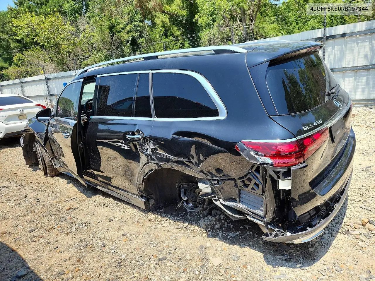 2024 Mercedes-Benz Gls 450 4Matic VIN: 4JGFF5KE0RB197344 Lot: 57605626