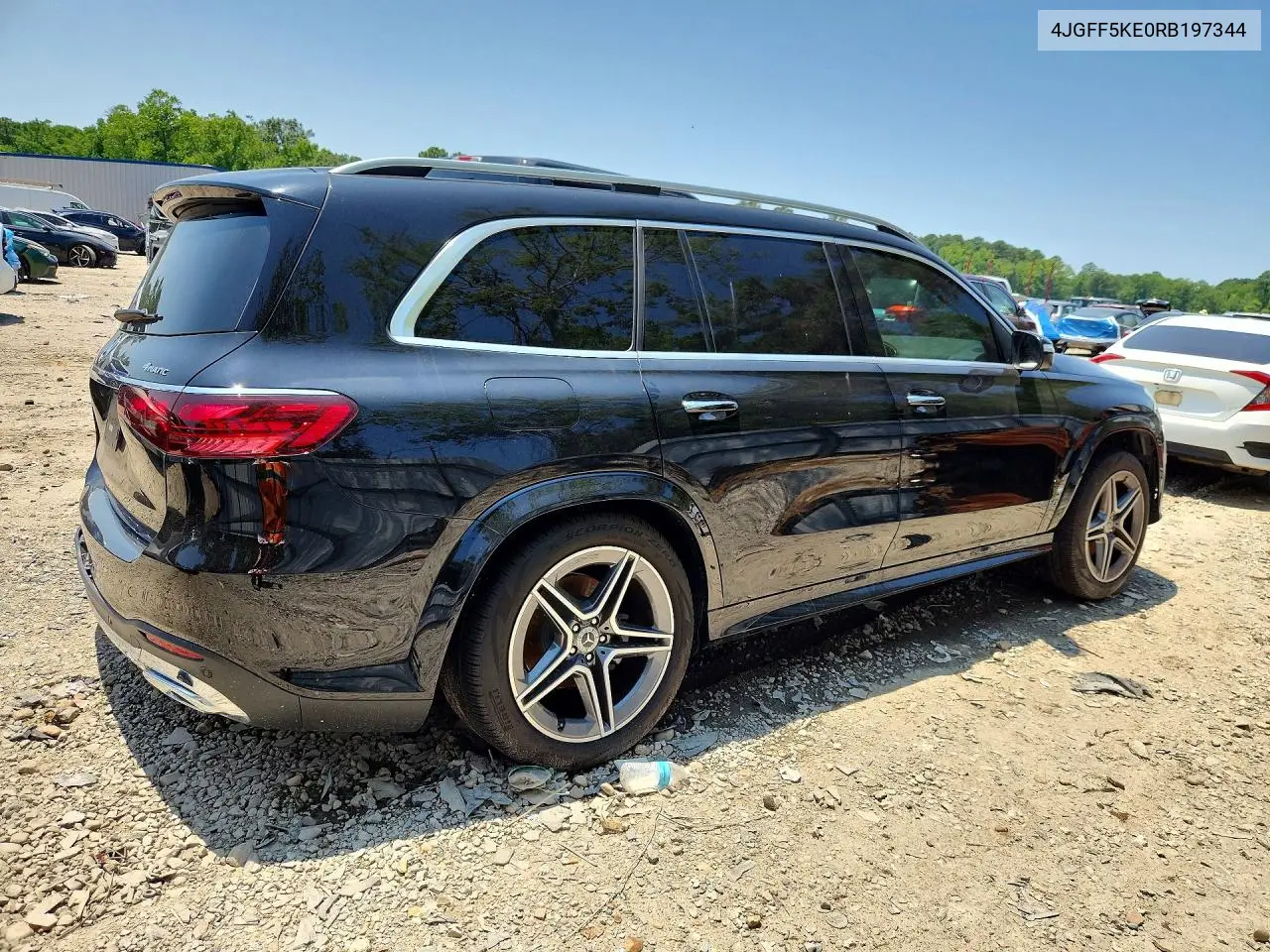 2024 Mercedes-Benz Gls 450 4Matic VIN: 4JGFF5KE0RB197344 Lot: 57605626