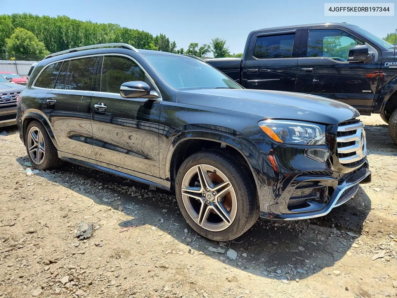 2024 Mercedes-Benz Gls 450 4Matic VIN: 4JGFF5KE0RB197344 Lot: 57605626
