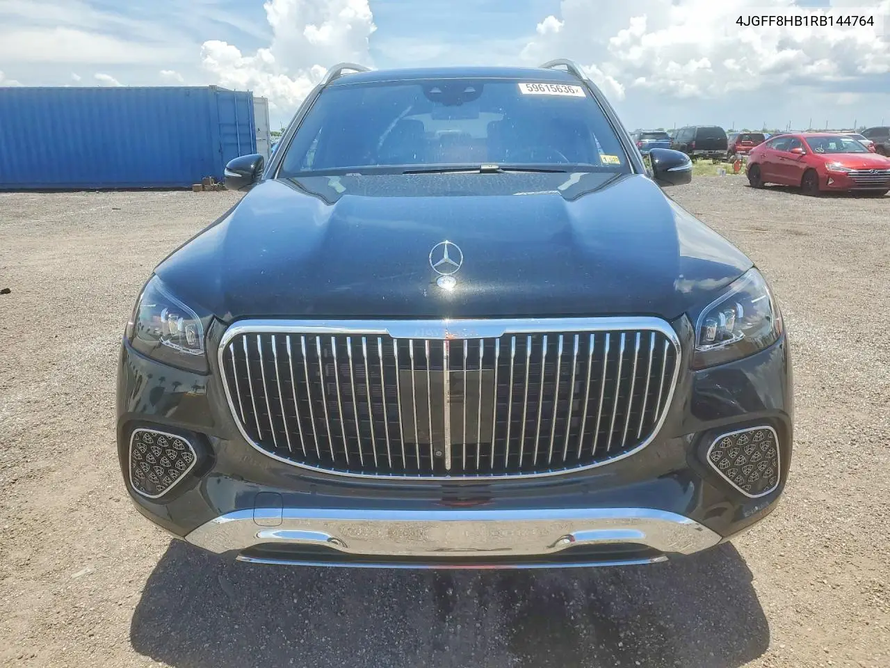 2024 Mercedes-Benz Gls Mercedes-Maybach Gls600 4M VIN: 4JGFF8HB1RB144764 Lot: 59615636