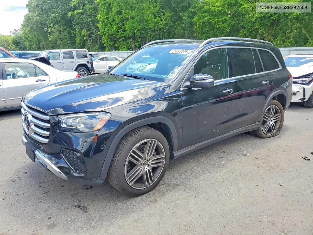 2025 Mercedes-Benz Gls 450 4Matic VIN: 4JGFF5KE5SB392569 Lot: 55222846